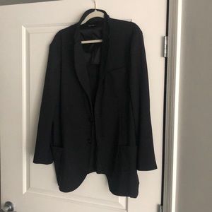 Giorgio Armani single breasted black sport coat